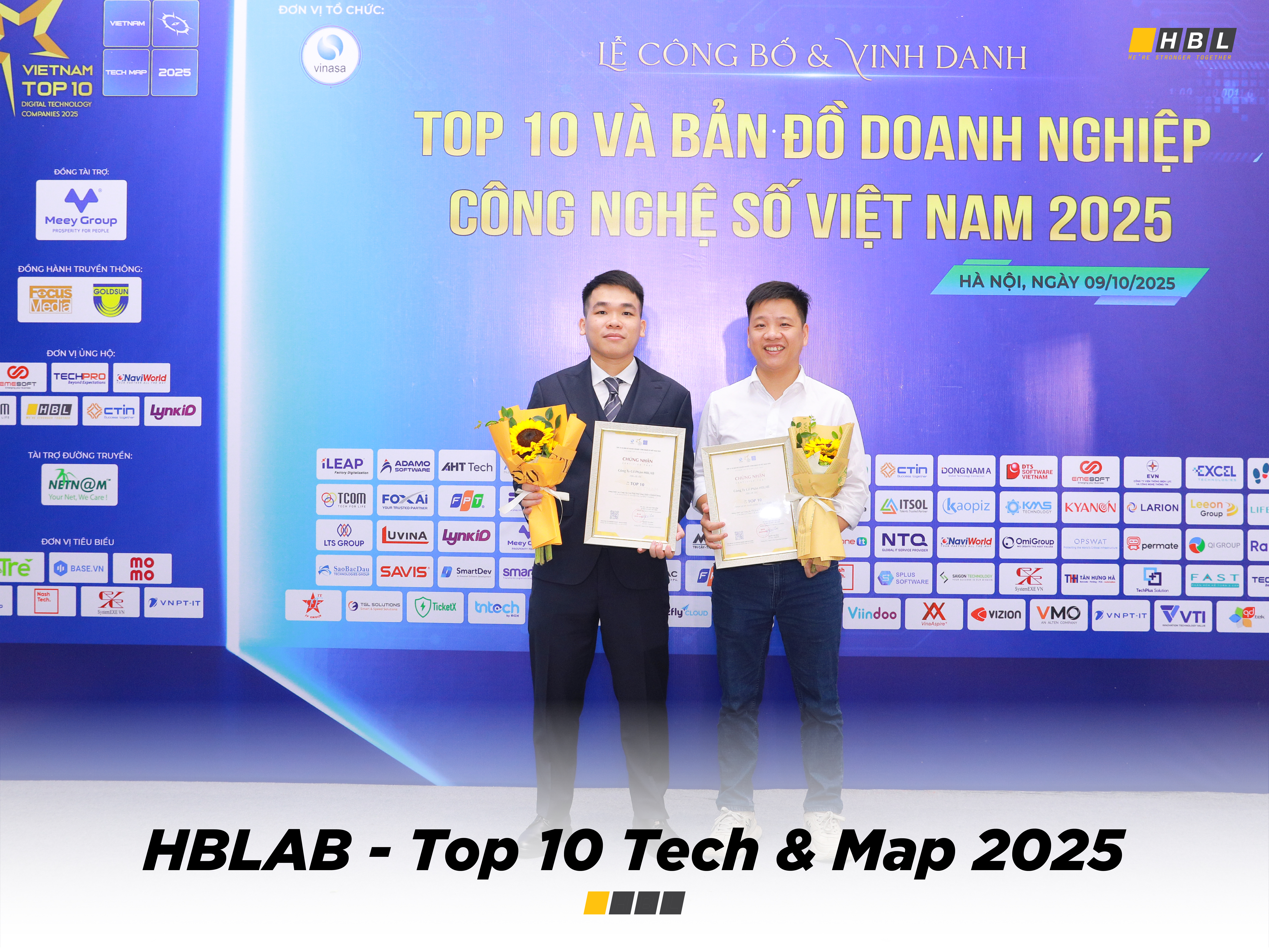 Hblab、「Vietnam Top 10 Tech &Amp; Map 2025」で先駆的ポジションを確立