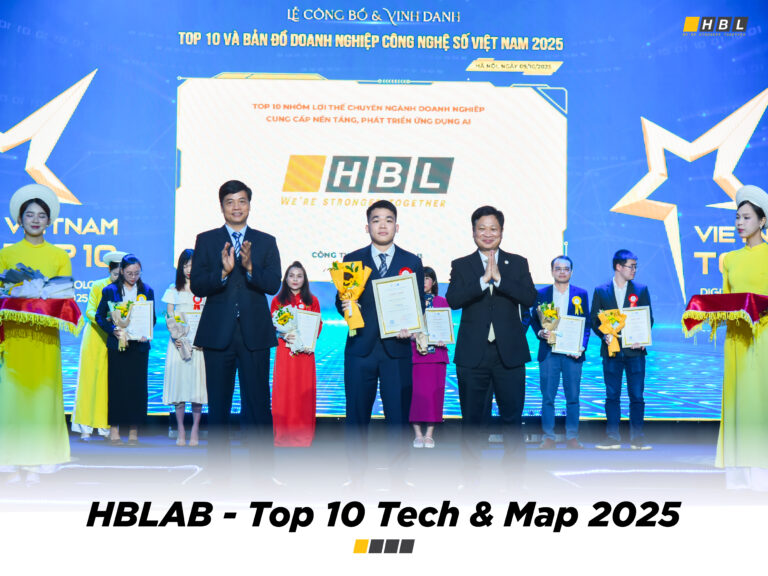 HBLAB、「Vietnam Top 10 Tech & Map 2025」で先駆的ポジションを確立