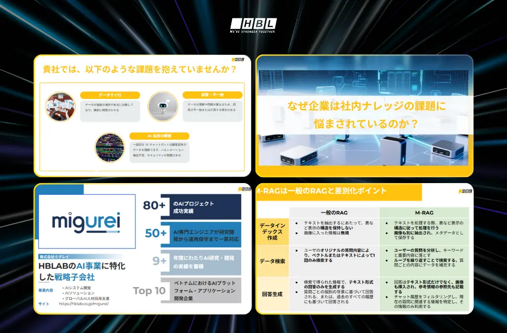 「サイロ化組織でAi活用がうまくいかない理由は?Ragを活用した社内知識管理の最適化と事例紹介」ウェビナーにご参加いただきありがとうございました 8 ウェビナーの主な内容